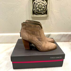 Vince Camuto Frasitta Ankle Boots - Elephant Soft Grain Goat (color)